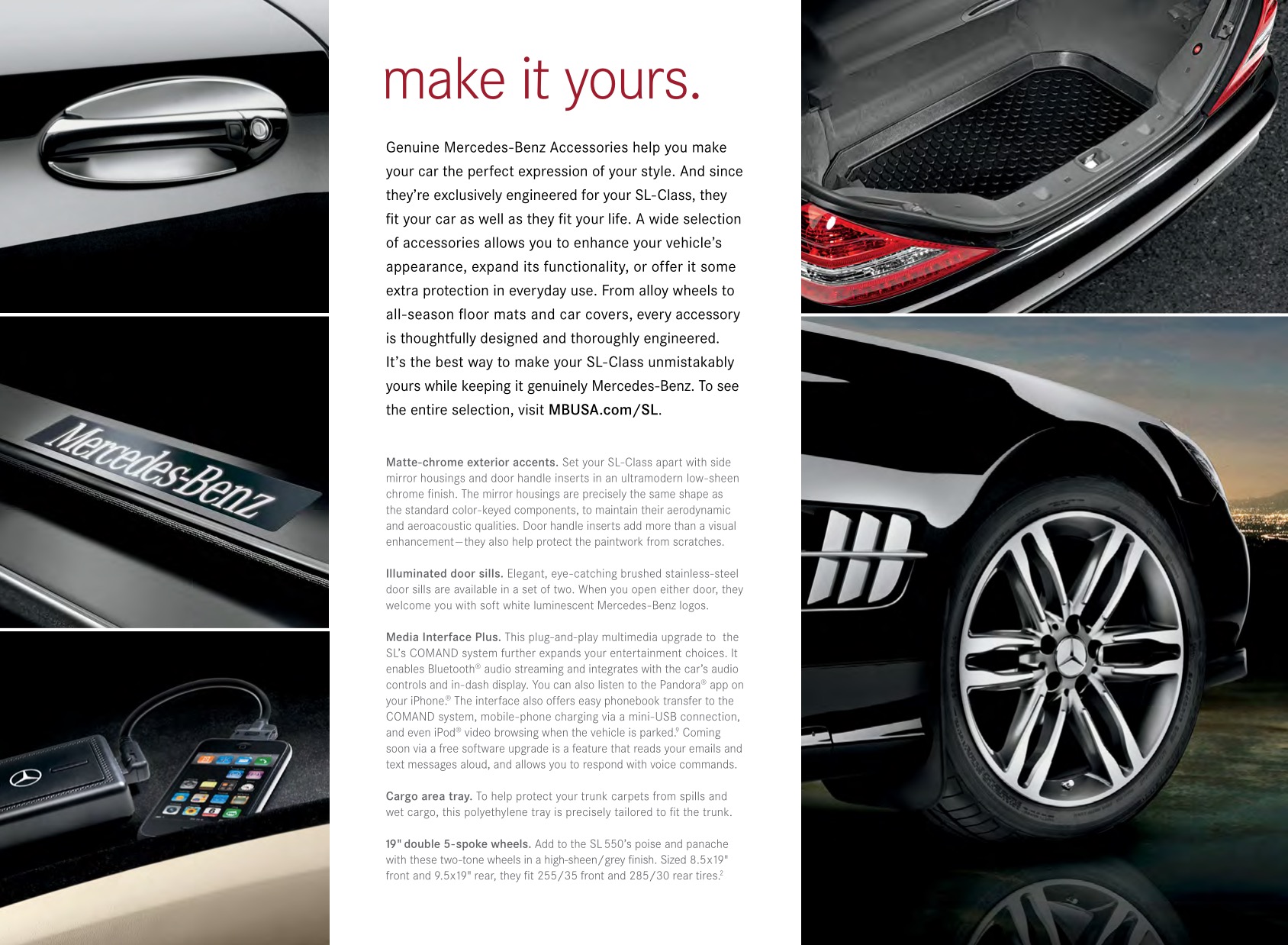 2012 Mercedes-Benz SL Brochure Page 4